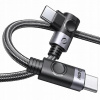 Kábel Orico USB typ C - USB typ C 1,5 m čierny