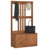 vidaXL Halový strom SANDENS 87x40x159,5 cm masívna borovica 4010493