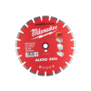 Diamantový rezací kotúč MILWAUKEE 350 x 2,6 x 10 x 25,4 mm Segmentovaný AUDD