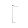 Stojacia lampa LED biela