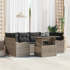 zahrada-XL Súprava záhradných pohoviek 7 pcs Sivá 100 x 55 x 73 cm 3357132