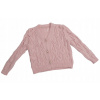 Detský sveter - Pink 104 ružový sveter (Sveter, sveter, prášková ružová, veľkosť 104)