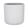 Kvetináč Rough Charlie XS white washed biely 12x12 cm