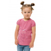 Dievčenské tričko - Winkiki WJG 92546, ružová Farba: Ružová, Veľkosť: 116
