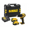 Dewalt Akumulátorová príklepová vŕtačka 18V 2x5,0Ah DCD709P2T