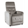 Relaxačné kreslo OTUS VELVET, sivá bluvel 14
