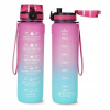 Fľaša 4FIZJO 1000 ml ružová