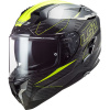 LS2 Helmets LS2 FF327 CHALLENGER CT2 FOLD GLOSS H-V YELLOW - 3XL