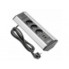 Predlžovacia šnúra rohová 3x230V + 2xUSB 5V/2V AE-PBKT3U2U-80
