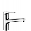Hansgrohe Dřezová baterie Zesis s vytahovací sprškou, 2 proudy chrom 74810000