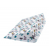 Bellatex POVLAK na klínový podhlavník 80x50x20 cm Motýlek Růžová,Modrá,Šedá