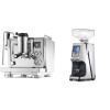 Rocket Espresso R NINE ONE + Eureka Atom 60, chrome