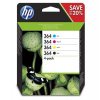 HP HP 364 CMYK Ink Cartridge Combo 4-Pack, N9J73AE /náhrada za J3M82AE/ (N9J73AE)