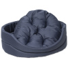 Pelech DOG FANTASY ovál s vankúšom tmavomodrý 83 cm