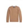Detský bavlnený sveter Polo Ralph Lauren 323702674504 béžová 140-149