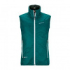 Ortovox PIZ BOÈ VEST M pacific green XXL; Zelená vesta