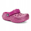 Detské šľapky Crocs Classic Lined Glitter Clog 24-25 EU