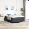 vidaXL Box Spring Posteľ Tmavo šedá 140x200 cm Zamatová textília 3337413