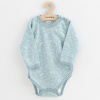 Dojčenské body celorozopínacie New Baby Classic II dino mätový
