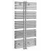 SAPHO ASTRA 60 x 117cm 850W kúpeľňový radiátor, stredové pripojenie, strieborná, AS518