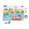 Dřevěná vkládačka Fisher Price Zvířátka u vody