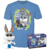 Funko POP! & Tee Box: WB100- Bugs ako Fred (Flocked) XL