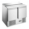 TECHNICA Chladiaci šalátový stôl dvojdverový 240 l so zákrytom, 900x700x876 mm | TECHNICA, Cold Line