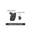 Alien Gear Holsters Pouzdro Alien Gear Holster, ShapeShift Shell, pro Glock 19