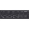 Trust Vaiya Bluetooth® klávesnica nemecká, QWERTZ čierna je možné znovu nabíjať; 25636