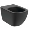 Ideal Standard Tesi Závesné WC, Aquablade, čierna T0079V3