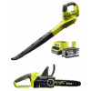 Píla na - RYOBI OBL1820S FUKAČ + OCS1830 PILA 5,0Ah (Píla na - RYOBI OBL1820S FUKAČ + OCS1830 PILA 5,0Ah)