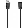 Hama USB kabel USB 2.0 USB-A zásuvka, USB-A zástrčka 5.00 m černá 00200621