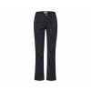 Tchibo - Straight Jeans s potlačou – strih »Kira« - pre dámy - veľ. 36 - farba: čierna/s potlačou