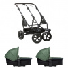 Tfk set duo2 frame 2025 - air wheel + carrycot olive