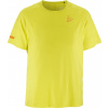 Pánské běžecké triko CRAFT PRO Hypervent 2 - žlutá Velikost: XL
