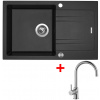 Sinks LINEA 780 XC Metalblack + Vitalia G4274XC