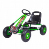 Go-kart Detská šliapacia motokára Baby Mix Razor zelená