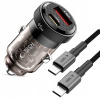 Nabíjačka do auta, USB typu C Tech-protect 5000 mA