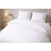 Zdravší spánok Hotelové povlečenie damašek biele 140x200/70x90 cm