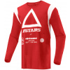 dres TECHDURA, ALPINESTARS (červená fluo, vel. XL)