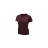 SENSOR MERINO BLEND TYPO dámské triko kr.rukáv port red S
