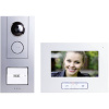 m-e modern-electronics VISTUS VD ALU-6710 S káblový domové videotelefón strieborná, 41174; 41174