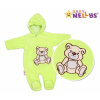 BABY NELLYS Kombinézka/overal Medvedík Teddy - zelená Velikost koj. oblečení: 74 (6-9m)