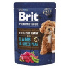 Brit Premium Adult Dog Fillets Gravy Lamb&Green Peas 85g