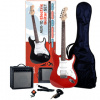 ABX 20 gitarový set, červená ABX GUTARS