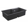 Grohe Drezy Kompozitný drez K500 s automatickým odtokom, 86x50 cm, granitová čierna 31649AP0-GR