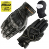Motocyklové rukavice SHIMA AVIATOR BLACK veľ. L