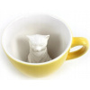 Hrnček MAČKA 325 ml 2 farby - Creature Cups CC.008.CAT.YELLOW