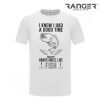 Tričko RANGER® - motív Rybárčenie 12 Čierna 4XL