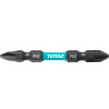 TOTAL-TOOLS TACIM16PH233 Hroty oboustranné, sada, PH2+PH2 65mm TOTAL TOOLS